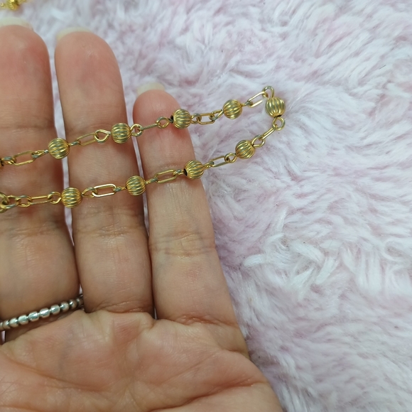 Monet Gold Rope Necklace Timeless Design - Picture 5 of 9